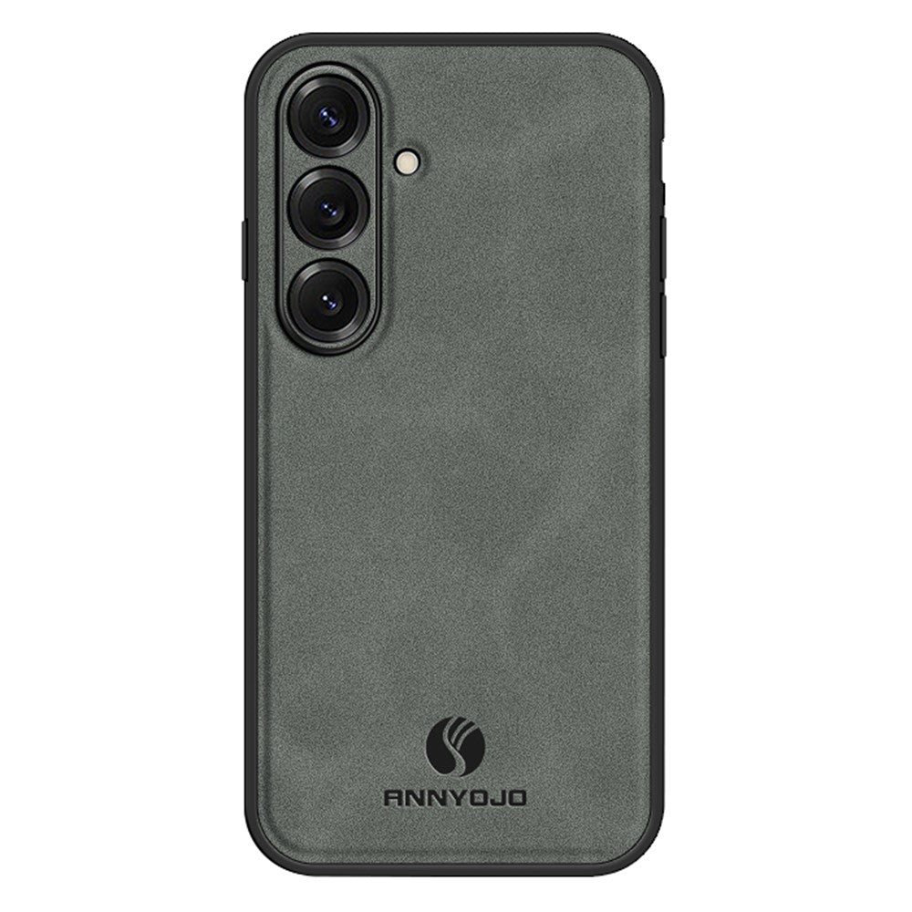 ANNYOJO For Samsung Galaxy S26+ Case PU Leather + PC + TPU Anti Drop Phone Back Cover