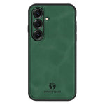 ANNYOJO For Samsung Galaxy S26+ Case PU Leather + PC + TPU Anti Drop Phone Back Cover