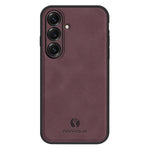 ANNYOJO For Samsung Galaxy S26+ Case PU Leather + PC + TPU Anti Drop Phone Back Cover
