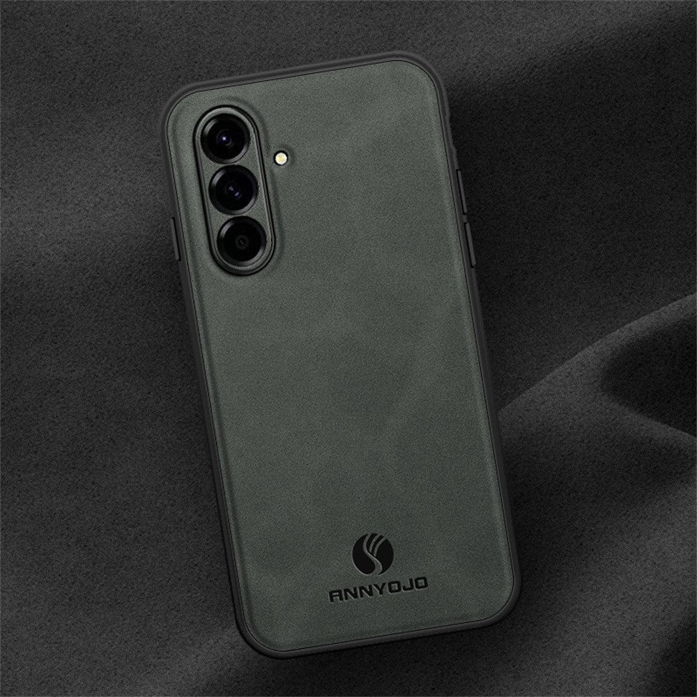 ANNYOJO Til Samsung Galaxy A27 5G Cover PU Læder + PC + TPU Anti-fald Telefon Bagcover