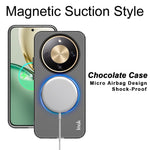 IMAK Magnetic Case for Honor Magic8 Lite 5G / X9d 5G / X70 5G PC + TPU Phone Back Cover