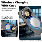 IMAK Magnetic Case for Honor Magic8 Lite 5G / X9d 5G / X70 5G PC + TPU Phone Back Cover