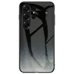 For Samsung Galaxy S26 Ultra Case Starry Sky Pattern Tempered Glass Phone Cover