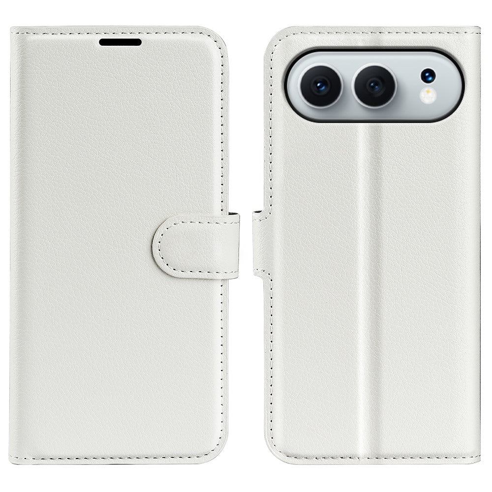 For Honor 500 5G Case Wallet Stand Litchi Texture Shockproof Leather Phone Cover
