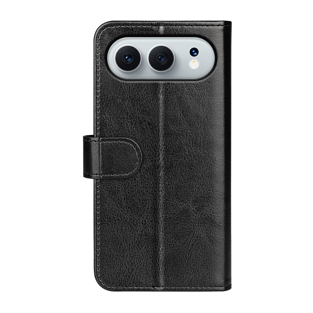 For Honor 500 5G Case Crazy Horse Texture Stand Leather Phone Cover