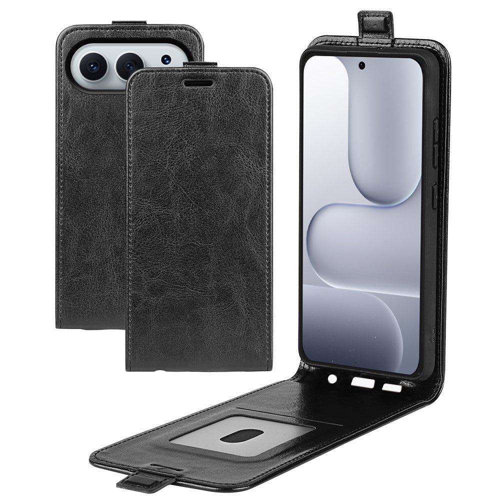 For Honor 500 5G Cover med Kortlommer Vertikalt Flip Læder Telefoncover