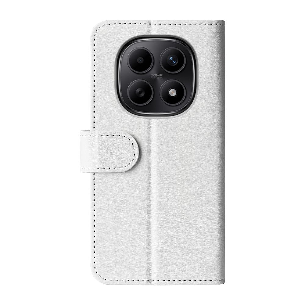 For Xiaomi Redmi Note 15 4G (Global) Case Crazy Horse Texture Stand Leather Phone Cover