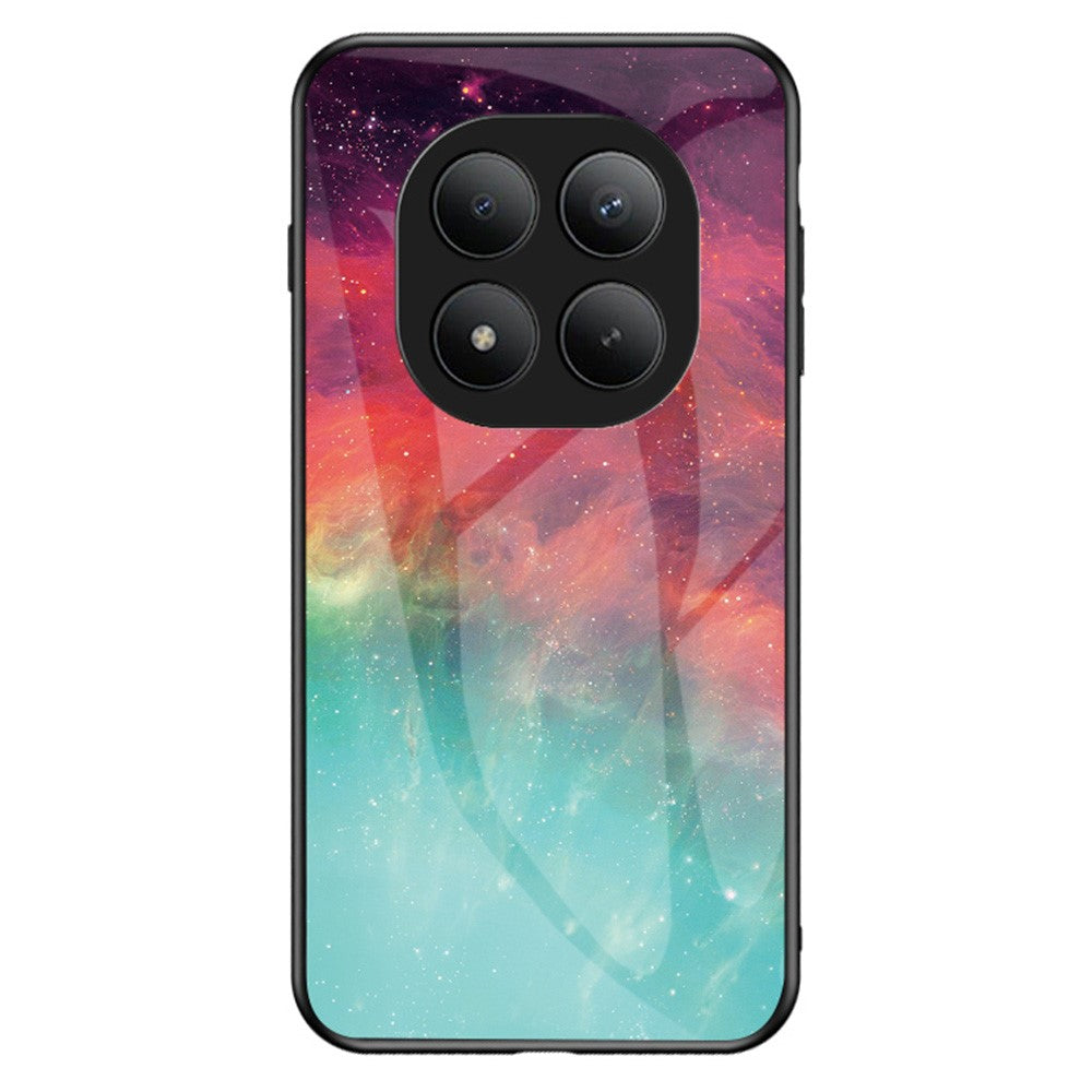 For Xiaomi Poco M8 Pro 5G / Redmi Note 15 Pro+ 5G (Global) Case Starry Sky Pattern Tempered Glass Phone Cover