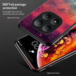For Xiaomi Poco M8 Pro 5G / Redmi Note 15 Pro+ 5G (Global) Case Starry Sky Pattern Tempered Glass Phone Cover