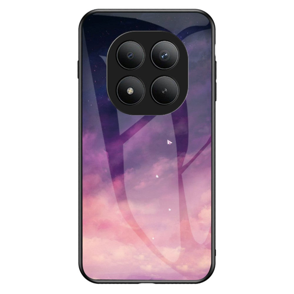 For Xiaomi Poco M8 Pro 5G / Redmi Note 15 Pro+ 5G (Global) Case Starry Sky Pattern Tempered Glass Phone Cover