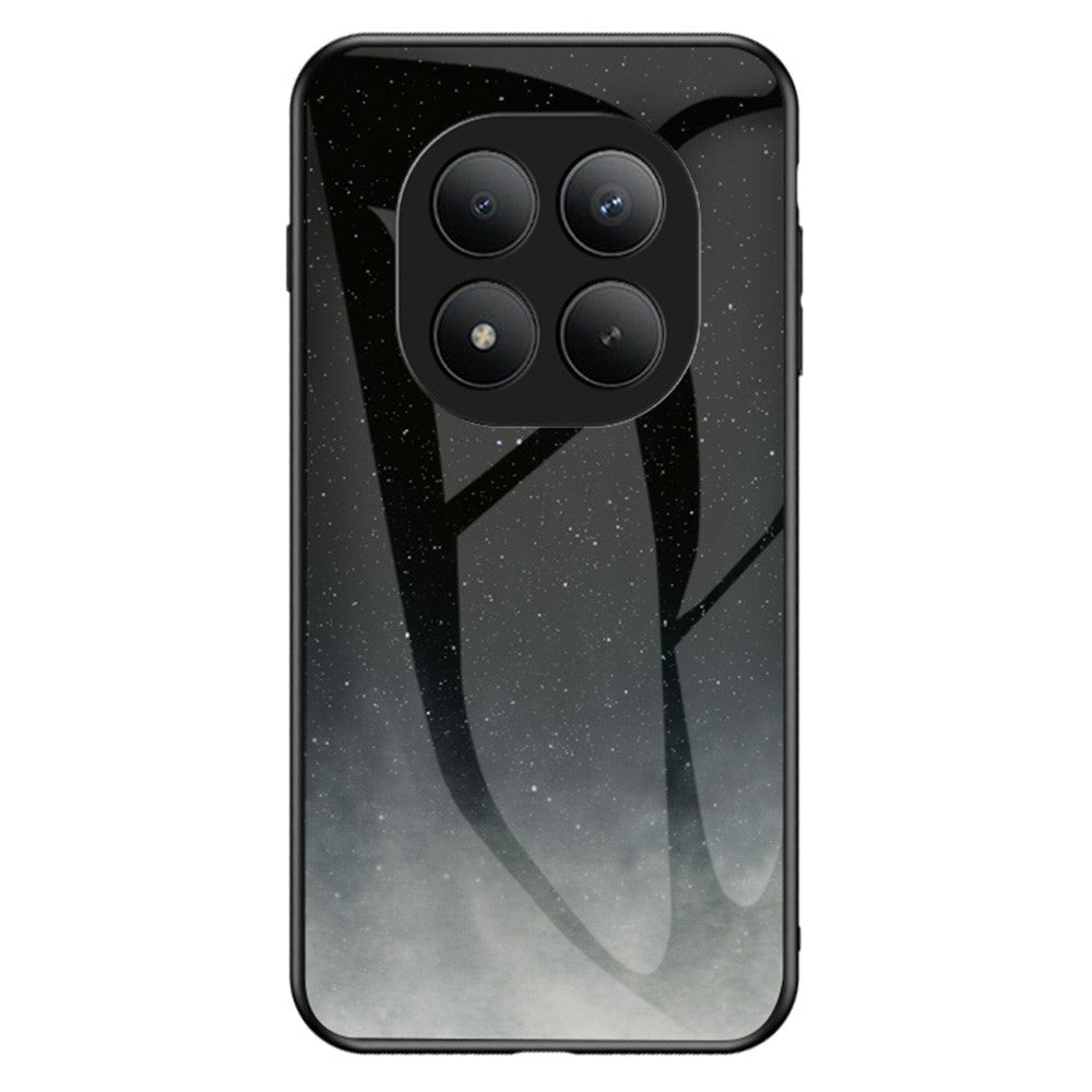 For Xiaomi Poco M8 Pro 5G / Redmi Note 15 Pro+ 5G (Global) Case Starry Sky Pattern Tempered Glass Phone Cover