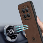 ANNYOJO For Xiaomi Poco M8 Pro 5G / Redmi Note 15 Pro+ 5G (Global) Case PU Leather + PC + TPU Anti Drop Phone Back Cover