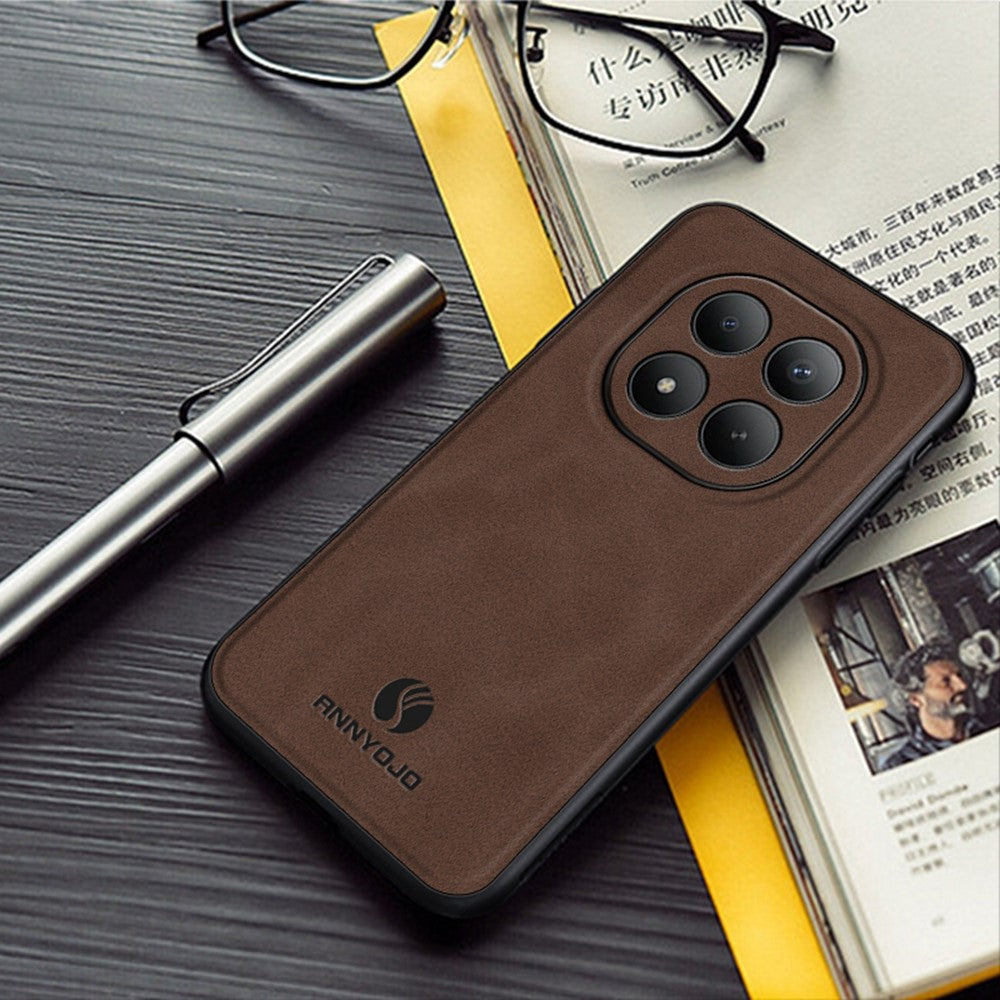 ANNYOJO For Xiaomi Poco M8 Pro 5G / Redmi Note 15 Pro+ 5G (Global) Case PU Leather + PC + TPU Anti Drop Phone Back Cover