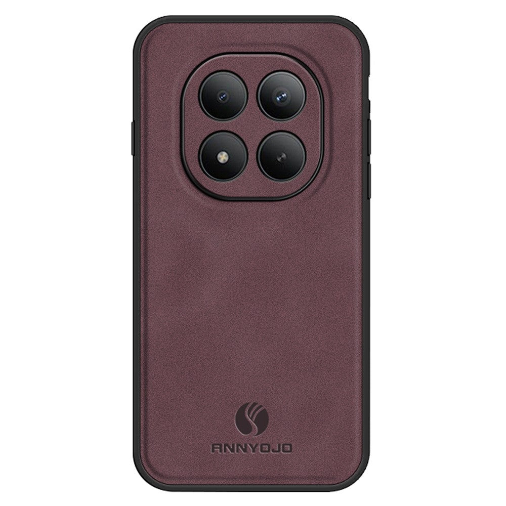 ANNYOJO For Xiaomi Poco M8 Pro 5G / Redmi Note 15 Pro+ 5G (Global) Case PU Leather + PC + TPU Anti Drop Phone Back Cover