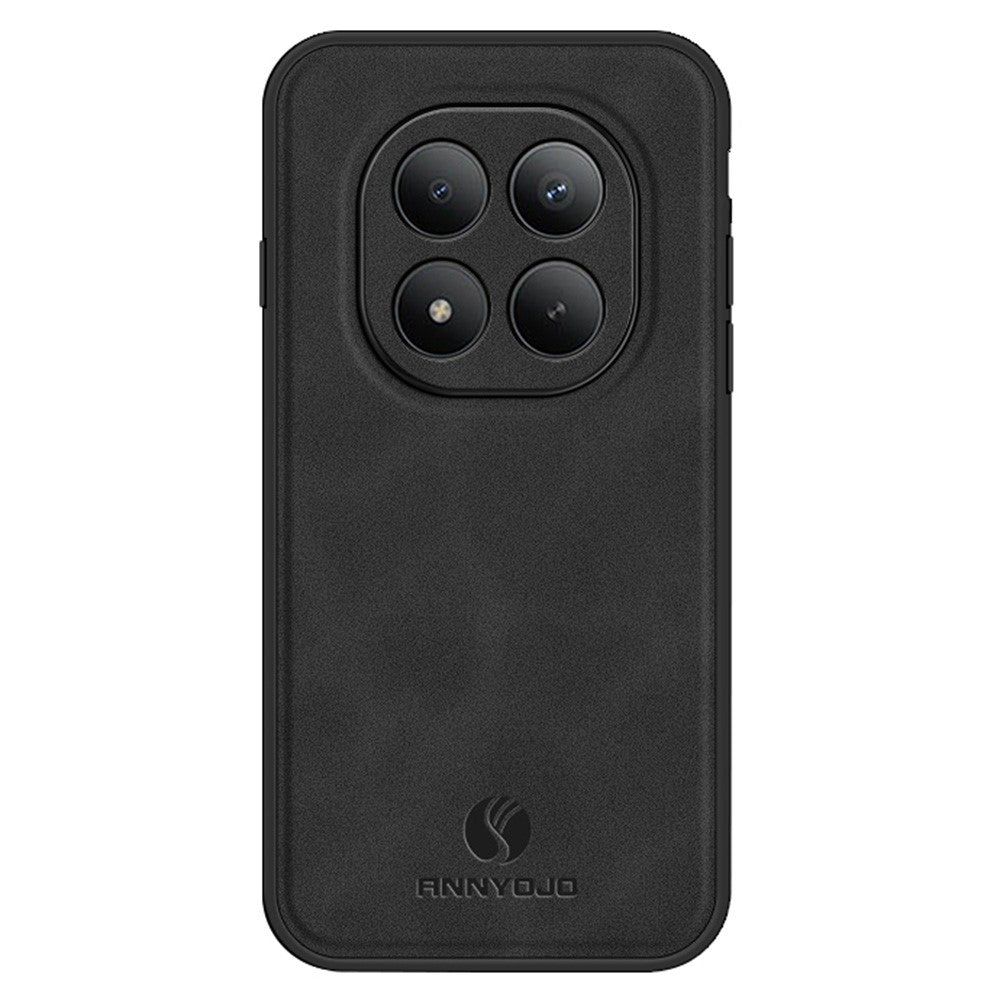 ANNYOJO For Xiaomi Poco M8 Pro 5G / Redmi Note 15 Pro+ 5G (Global) Case PU Leather + PC + TPU Anti Drop Phone Back Cover