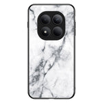 For Xiaomi Redmi Note 15 Pro 5G (Global) Case Marble Pattern Tempered Glass + PC + TPU Protective Phone Cover