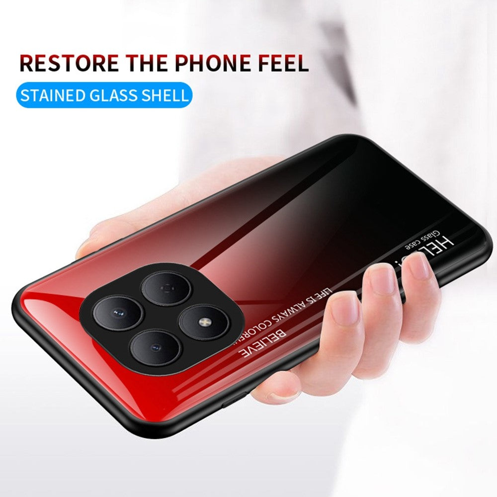 For Xiaomi Redmi Note 15 Pro 5G (Global) Case Anti-Scratch Tempered Glass + PC + TPU Phone Cover