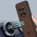ANNYOJO For Xiaomi Redmi Note 15 Pro 5G (Global) Case PU Leather + PC + TPU Anti Drop Phone Back Cover