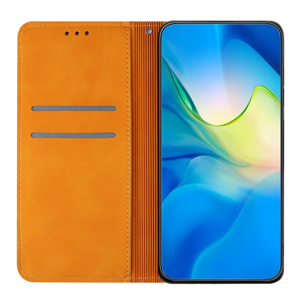 For Xiaomi Redmi Note 15 Pro 4G (Global) Case Imprinted Flower Wallet Stand Leather Phone Cover