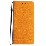 For Xiaomi Redmi Note 15 Pro 4G (Global) Case Imprinted Flower Wallet Stand Leather Phone Cover
