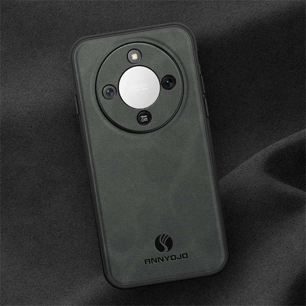 ANNYOJO Phone Case For Honor Magic8 Lite 5G  /  X9d 5G  /  X70 5G PU Leather + PC + TPU Anti Drop Phone Back Cover