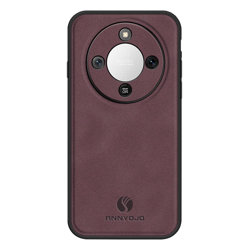 ANNYOJO Phone Case For Honor Magic8 Lite 5G  /  X9d 5G  /  X70 5G PU Leather + PC + TPU Anti Drop Phone Back Cover
