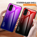 Phone Case For Oppo A6x 5G / A6x 4G Anti-Scratch Tempered Glass + PC + TPU Phone Cover