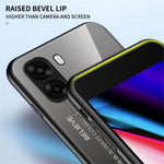 Phone Case For Oppo A6x 5G / A6x 4G Anti-Scratch Tempered Glass + PC + TPU Phone Cover