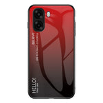 Phone Case For Oppo A6x 5G / A6x 4G Anti-Scratch Tempered Glass + PC + TPU Phone Cover