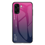 Phone Case For Oppo A6x 5G / A6x 4G Anti-Scratch Tempered Glass + PC + TPU Phone Cover