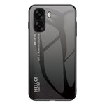 Phone Case For Oppo A6x 5G / A6x 4G Anti-Scratch Tempered Glass + PC + TPU Phone Cover
