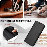 For Samsung Galaxy S26 Ultra Case Stand Wallet Leather Phone Cover with Strap