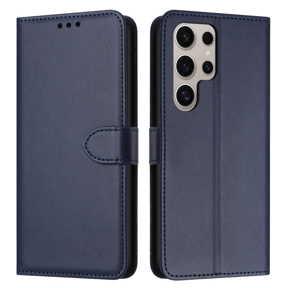 For Samsung Galaxy S26 Ultra Case Stand Wallet Leather Phone Cover with Strap