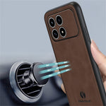 ANNYOJO-telefoncover til Xiaomi Poco F8 Pro 5G / Redmi K90 5G i PU-læder + PC + TPU, stødsikkert bagcover