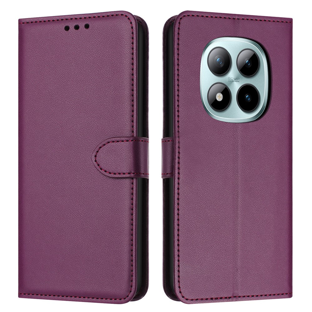 For Xiaomi Redmi Note 15 Pro 4G (Global) Case Stand Wallet Leather Phone Cover with Strap
