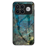 Phone Case For Xiaomi Poco F8 Ultra  /  Redmi K90 Pro Max 5G Marble Pattern Tempered Glass + PC + TPU Protective Phone Cover