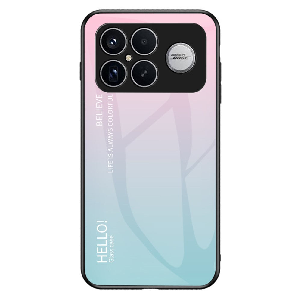 Mobilcover til Xiaomi Poco F8 Ultra / Redmi K90 Pro Max 5G, ridsefast hærdet glas + PC + TPU