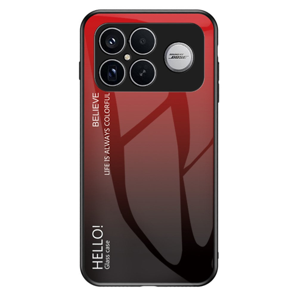 Mobilcover til Xiaomi Poco F8 Ultra / Redmi K90 Pro Max 5G, ridsefast hærdet glas + PC + TPU