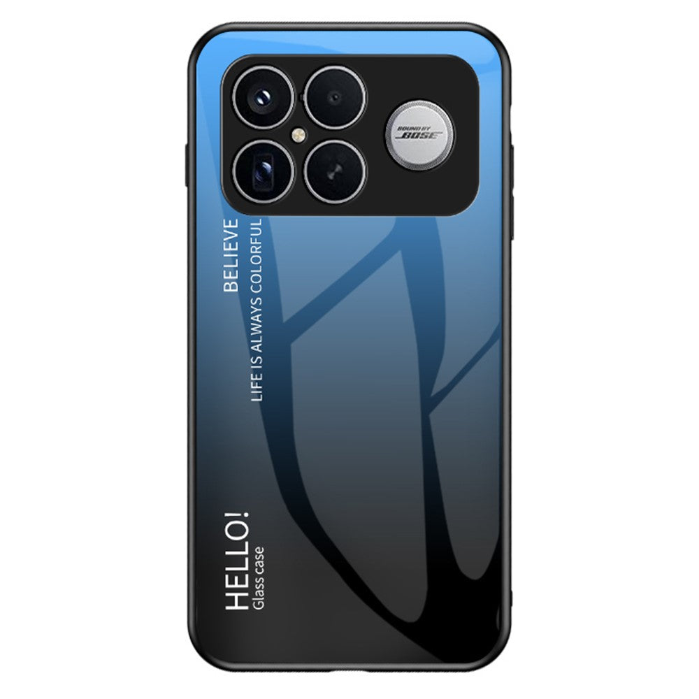 Mobilcover til Xiaomi Poco F8 Ultra / Redmi K90 Pro Max 5G, ridsefast hærdet glas + PC + TPU