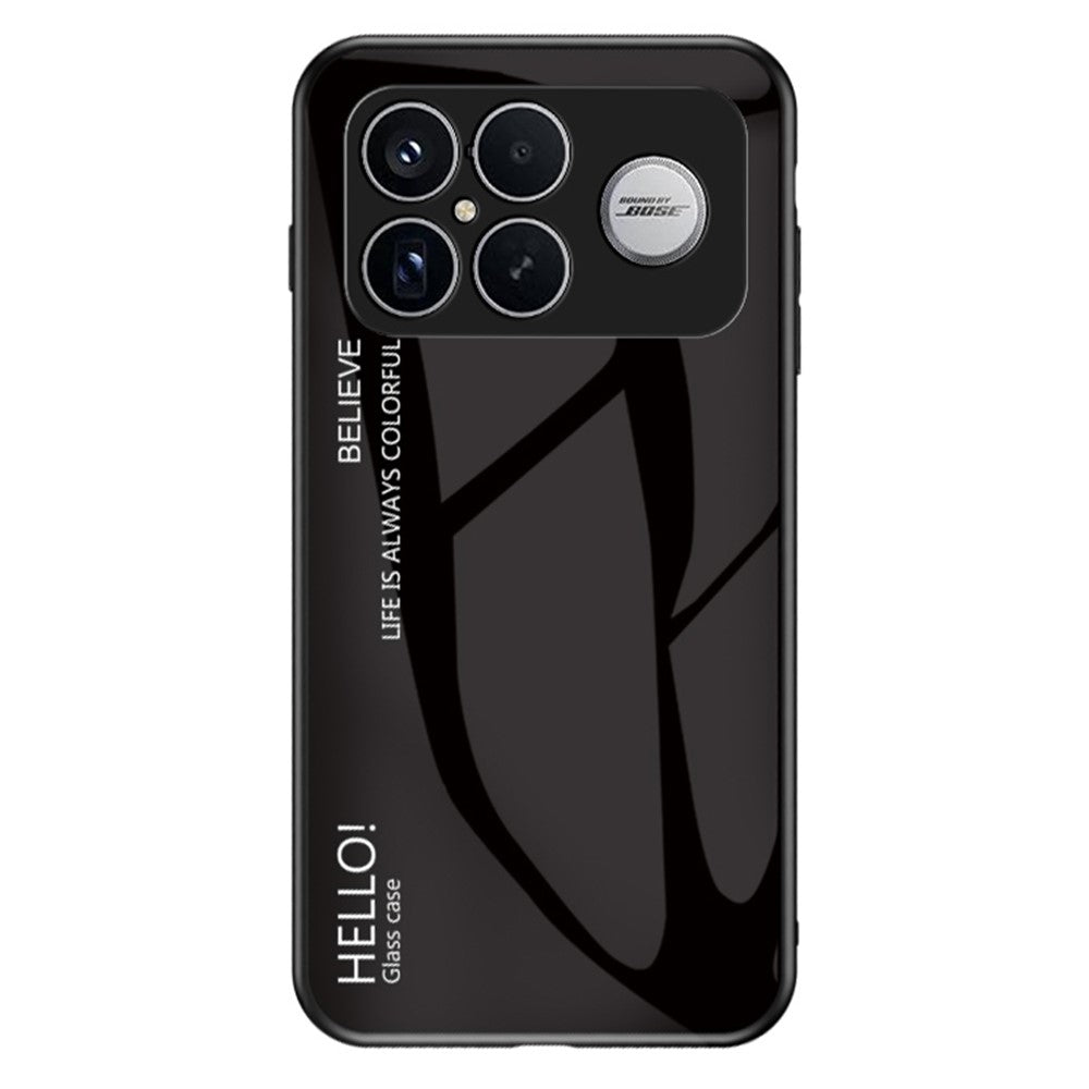 Mobilcover til Xiaomi Poco F8 Ultra / Redmi K90 Pro Max 5G, ridsefast hærdet glas + PC + TPU