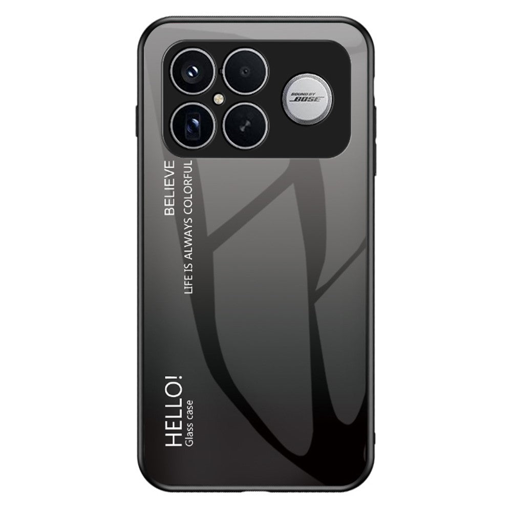Mobilcover til Xiaomi Poco F8 Ultra / Redmi K90 Pro Max 5G, ridsefast hærdet glas + PC + TPU