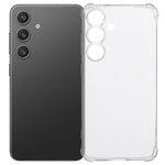 Samsung Galaxy A18 5G / A18 4G / A17 5G / A17 4G Transparent TPU-skal Förstärkta hörn Fallsäkert mobilskydd