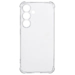 Samsung Galaxy A18 5G / A18 4G / A17 5G / A17 4G Transparent TPU-skal Förstärkta hörn Fallsäkert mobilskydd