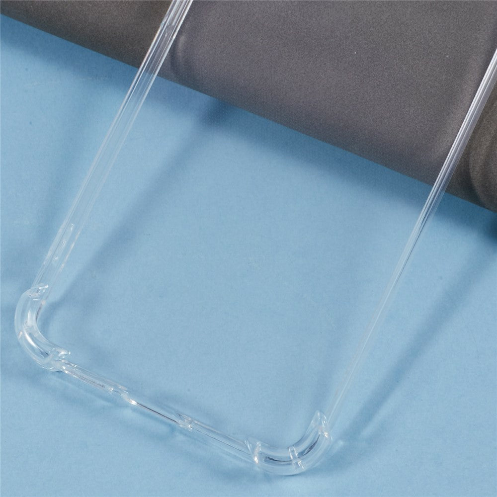 Samsung Galaxy A18 5G / A18 4G / A17 5G / A17 4G Transparent TPU-skal Förstärkta hörn Fallsäkert mobilskydd