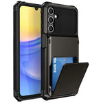 Samsung Galaxy S26-skal PC + TPU med dubbla lager baksida med korthållare