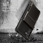 Samsung Galaxy S26-skal PC + TPU med dubbla lager baksida med korthållare