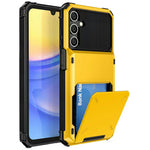Samsung Galaxy S26-skal PC + TPU med dubbla lager baksida med korthållare