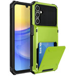 Samsung Galaxy S26-skal PC + TPU med dubbla lager baksida med korthållare