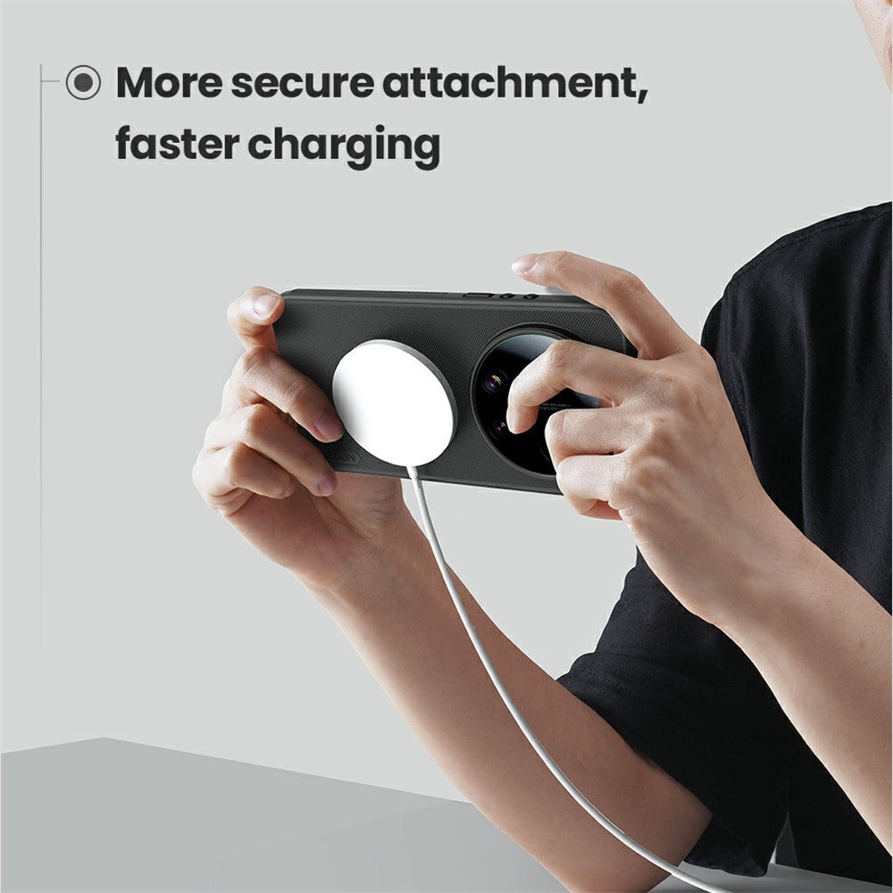 NILLKIN Super Frosted Shield Pro for Xiaomi 17 Ultra 5G Magnetic Case PC + TPU Phone Cover