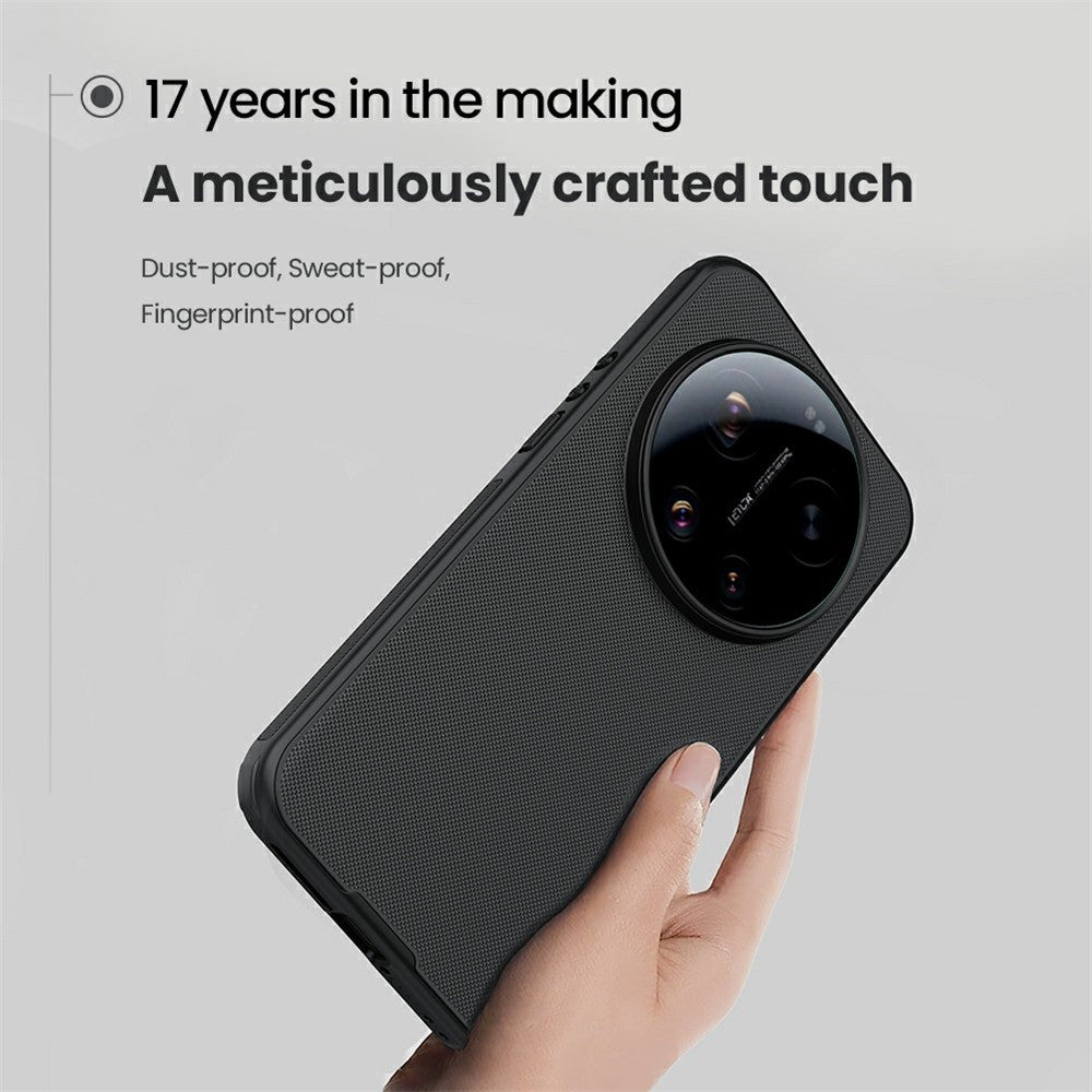 NILLKIN Super Frosted Shield Pro for Xiaomi 17 Ultra 5G Magnetic Case PC + TPU Phone Cover